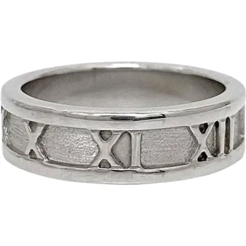 Pre-owned Jewellery, female, , Size: ONE SIZE Pre-owned Silver rings - Tiffany & Co. Pre-owned - Modalova