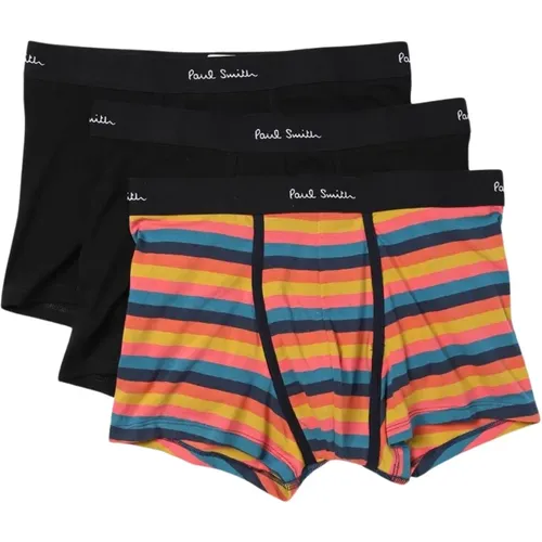 Bottoms, male, , Size: M Stretch Cotton Trunks - Paul Smith - Modalova