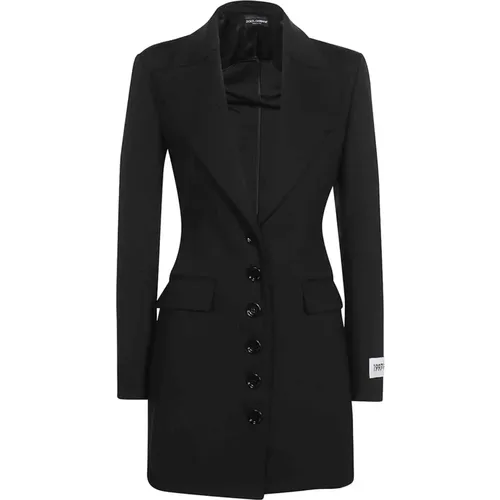 Blazers, female, , Size: XS Kim Single Breasted Blazer - Dolce & Gabbana - Modalova