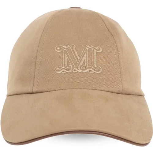 Cap with a visor `Rienza` , female, Sizes: 58 CM - Max Mara - Modalova