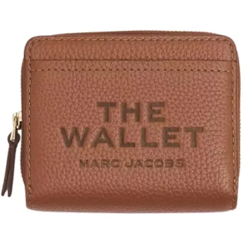 Mini Leder Kompakte Brieftasche , Damen, Größe: ONE Size - Marc Jacobs - Modalova