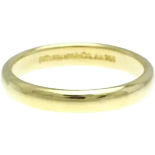 Pre-owned Gold rings , female, Sizes: ONE SIZE - Tiffany & Co. Pre-owned - Modalova