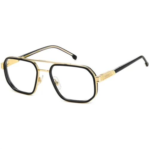 Gelb Goldene Brillenfassungen , unisex, Größe: 55 MM - Carrera - Modalova