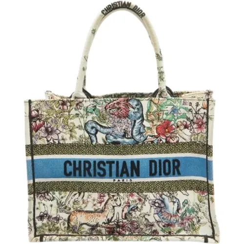 Pre-owned Canvas totes , female, Sizes: ONE SIZE - Dior Vintage - Modalova