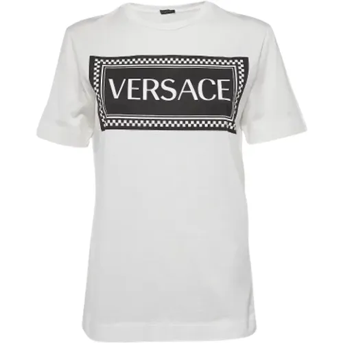 Pre-owned Cotton tops , female, Sizes: S - Versace Pre-owned - Modalova