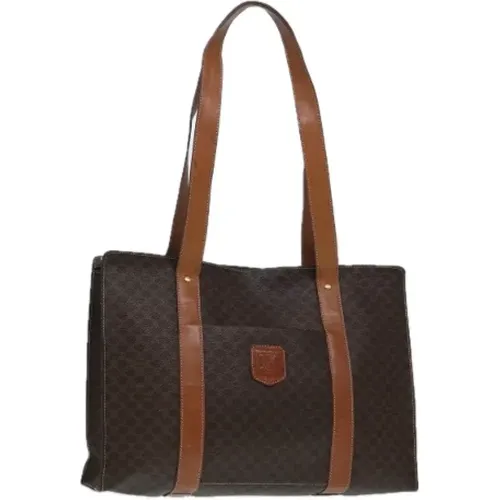 Pre-owned Tote Bags, female, , Size: ONE SIZE Pre-owned Leather totes - Celine Vintage - Modalova