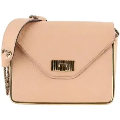 Pre-owned Cross Body Bags, female, , Size: ONE SIZE Pre-owned Leather handbags - Chloé Pre-owned - Modalova