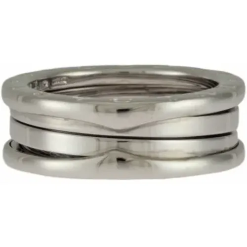 Pre-owned Jewellery, unisex, , Size: ONE SIZE Pre-owned White Gold rings - Bvlgari Vintage - Modalova