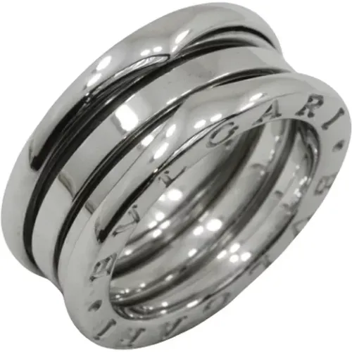 Pre-owned Jewellery, female, , Size: ONE SIZE Pre-owned White Gold rings - Bvlgari Vintage - Modalova