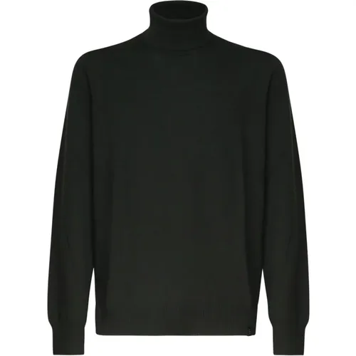 Turtlenecks, male, , Size: L Turtleneck Sweater Made in Italy - Fay - Modalova