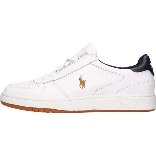 Polo Sneakers Weiß , Herren, Größe: 40 EU - Ralph Lauren - Modalova