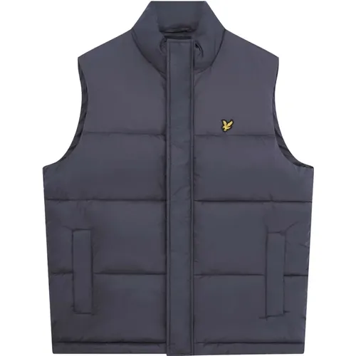 Vests, male, , Size: 2XL Grey Bodywarmer - Lyle & Scott - Modalova