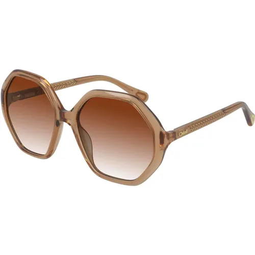 Sunglasses, unisex, , Size: 51 MM Sunglasses Esther Cc0004S Junior - Chloé - Modalova