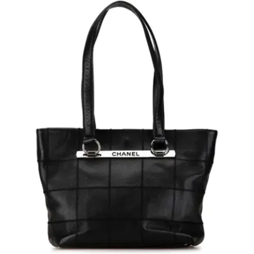 Pre-owned Tote Bags, female, , Size: ONE SIZE Pre-owned Leather chanel-bags - Chanel Vintage - Modalova