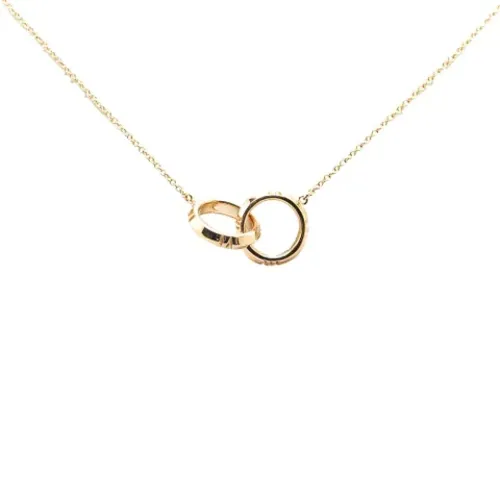 Pre-owned Jewellery, female, , Size: ONE SIZE Pre-owned Gold necklaces - Tiffany & Co. Pre-owned - Modalova