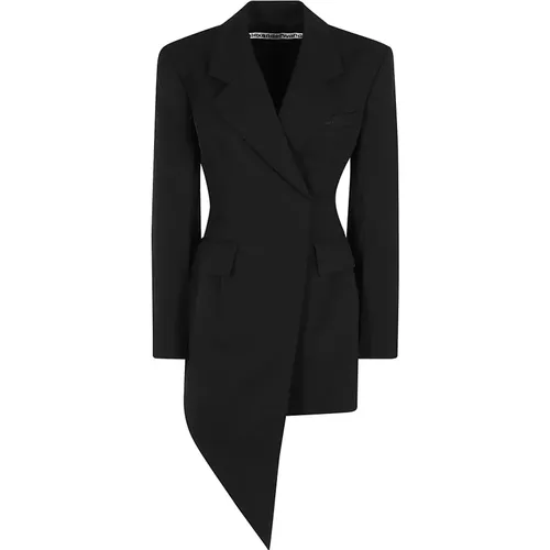 Chic Asymmetric Blazer Dress , female, Sizes: XS, 2XS - alexander wang - Modalova