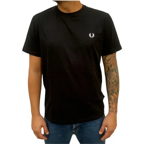 T-Shirts, male, , Size: 2XL Casual Cotton Tee Shirt - Fred Perry - Modalova