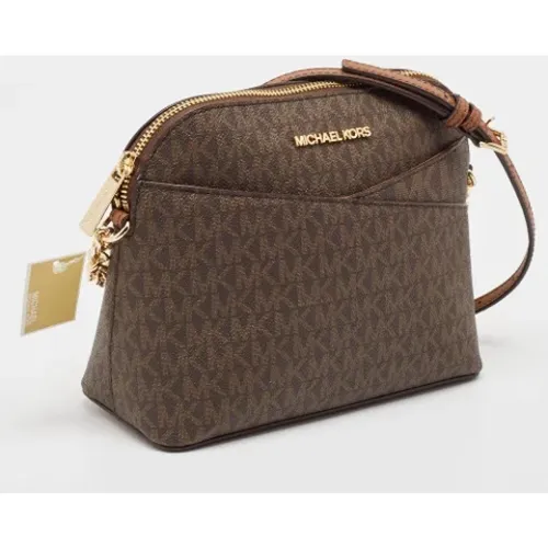 Pre-owned Cross Body Bags, female, , Size: ONE SIZE Pre-owned Canvas shoulder-bags - Michael Kors Pre-owned - Modalova