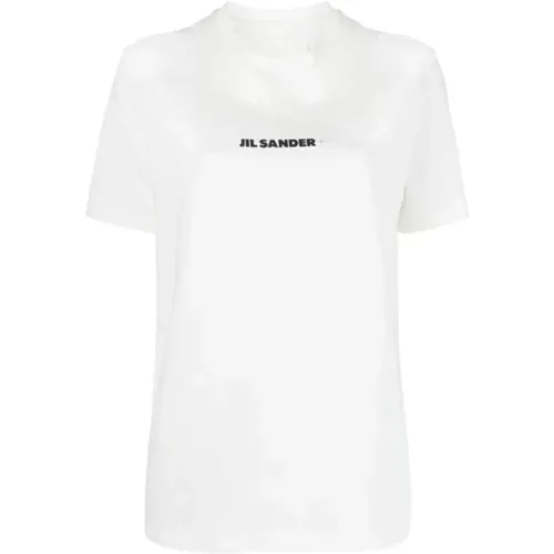 Black Logo Plus T-Shirt , male, Sizes: S, M, XS - Jil Sander - Modalova