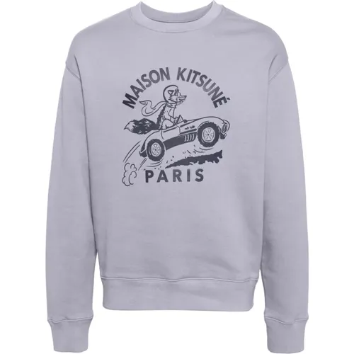 Maison Kitsune Sweaters , male, Sizes: L, M - Maison Kitsuné - Modalova