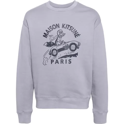 Sweatshirts , Herren, Größe: L - Maison Kitsuné - Modalova