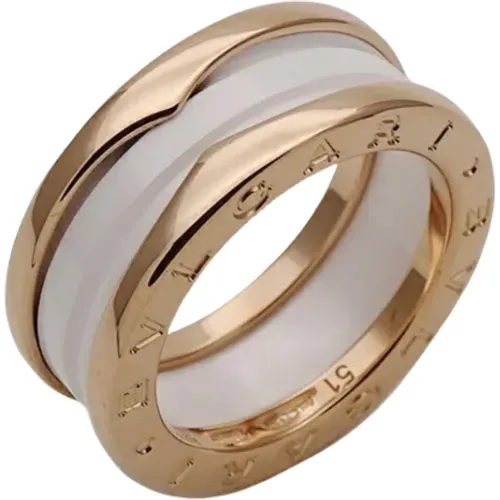 Pre-owned Jewellery, female, , Size: ONE SIZE Pre-owned Rose Gold rings - Bvlgari Vintage - Modalova