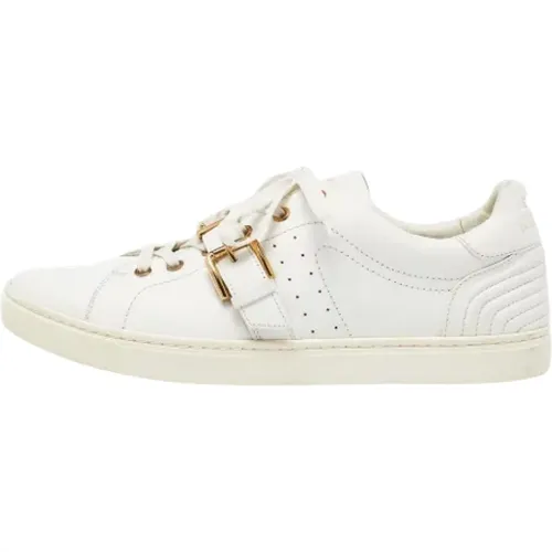 Pre-owned Sneakers, male, , Size: 10 US Pre-owned Leather sneakers - Dolce & Gabbana Pre-owned - Modalova