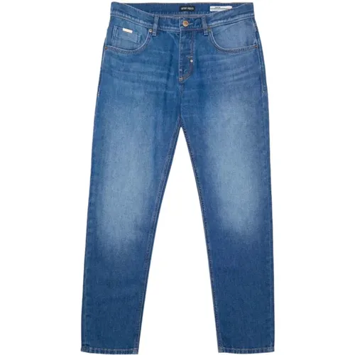 Moderne Blaue Denim-Jeans , Herren, Größe: W36 - Antony Morato - Modalova