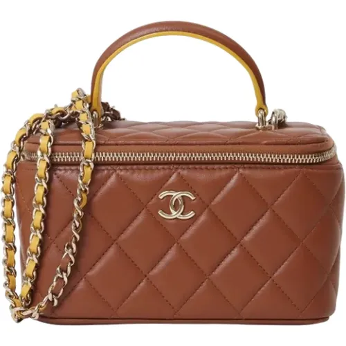 Pre-owned Leather chanel-bags , female, Sizes: ONE SIZE - Chanel Vintage - Modalova