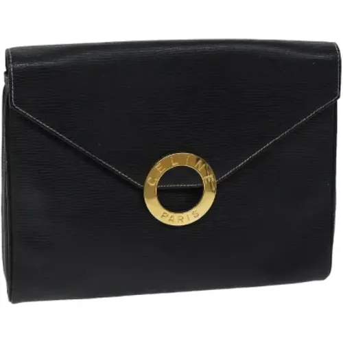 Pre-owned Clutches, female, , Size: ONE SIZE Pre-owned Leather celine-bags - Celine Vintage - Modalova