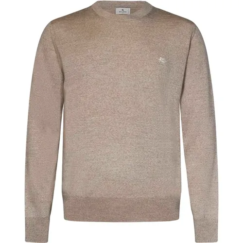 Wool Crewneck Sweater , male, Sizes: XL, L, S - ETRO - Modalova