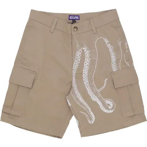 Casual Shorts, male, , Size: W30 Cargo Shorts - Octopus - Modalova