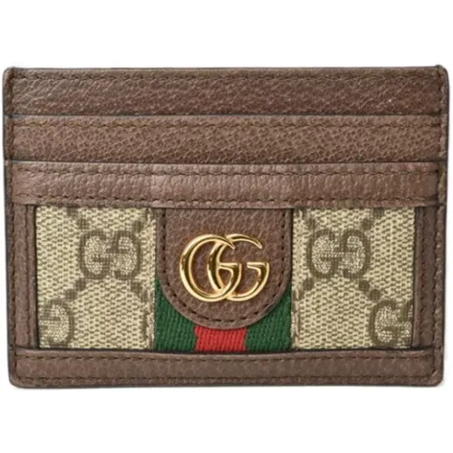Pre-owned Coated Canvas Wallet , female, Sizes: ONE SIZE - Gucci Vintage - Modalova