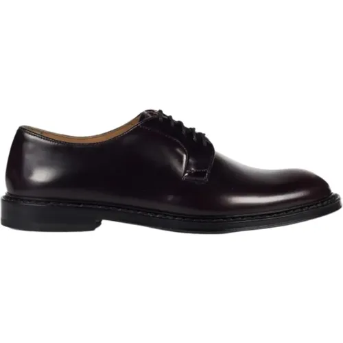 Derby Horse Lace-up Business Shoes , male, Sizes: 7 1/2 UK - Doucal's - Modalova