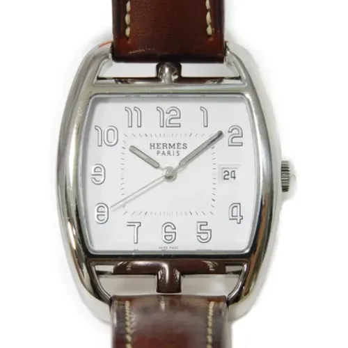 Pre-owned Stainless Steel watches , female, Sizes: ONE SIZE - Hermès Vintage - Modalova