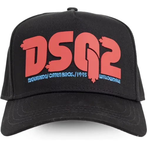 Caps, male, , Size: ONE SIZE Cap - Dsquared2 - Modalova