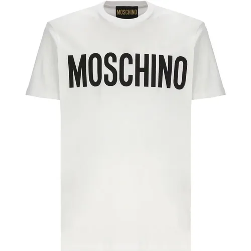 T-Shirts,Stilvolle weiße T-Shirts und Polos - Moschino - Modalova
