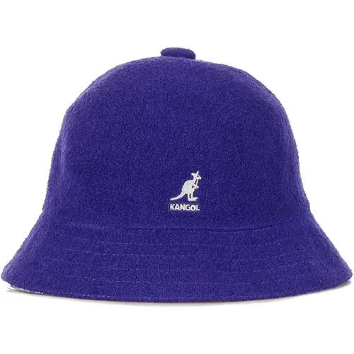 Hats, male, , Size: S Casual Bucket Hat Grape - Kangol - Modalova