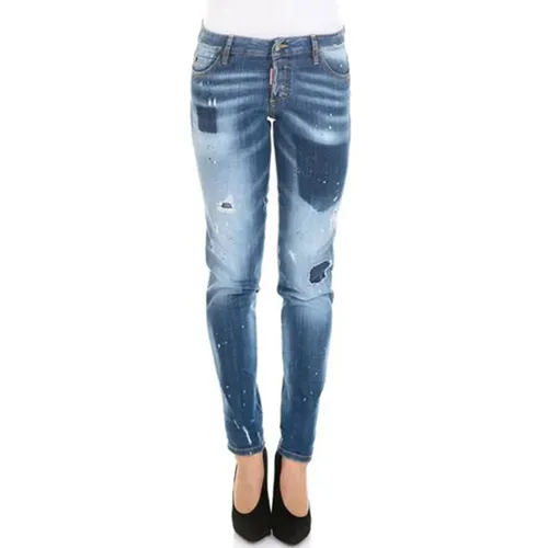 Jennifer Skinny Jeans , Damen, Größe: M - Dsquared2 - Modalova