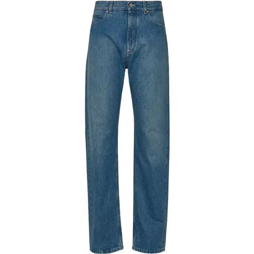 Blaue Jeans , Herren, Größe: L - Salvatore Ferragamo - Modalova