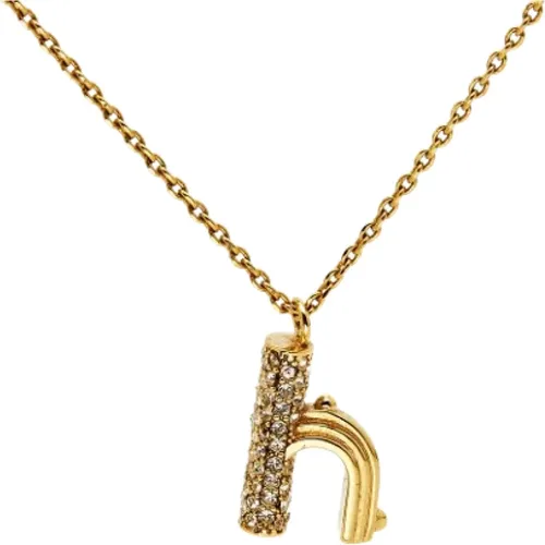 Pre-owned Jewellery, female, , Size: ONE SIZE Pre-owned Gold necklaces - Louis Vuitton Vintage - Modalova