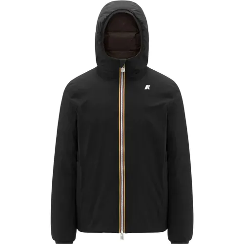 Down Jackets, male, , Size: 2XL Jack ST Thermo Reversible Jacket - K-way - Modalova