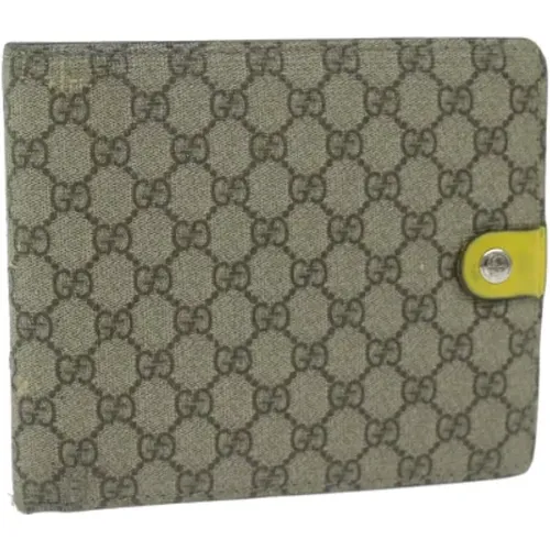 Pre-owned Canvas wallets , female, Sizes: ONE SIZE - Gucci Vintage - Modalova