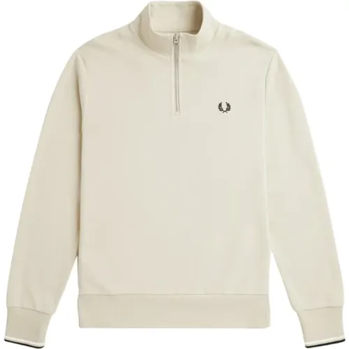 Basic Sweatshirt , male, Sizes: XL, L, S, M - Fred Perry - Modalova