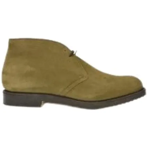 Suede ankle boots , male, Sizes: 10 UK - Church's - Modalova