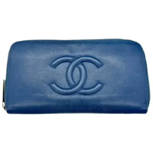 Pre-owned Wallets, female, , Size: ONE SIZE Pre-owned Leather wallets - Chanel Vintage - Modalova