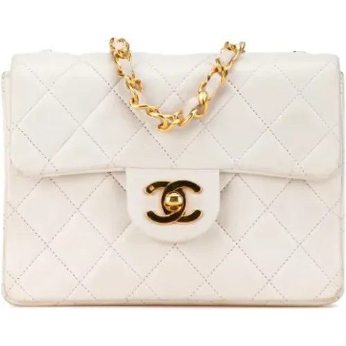 Pre-owned Cross Body Bags, female, , Size: ONE SIZE Pre-owned Leather crossbody-bags - Chanel Vintage - Modalova