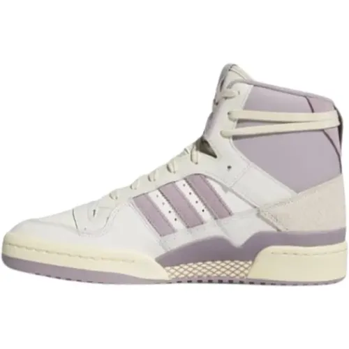 Sneakers, male, , Size: 8 US Ivory Purple Sneakers - Adidas - Modalova