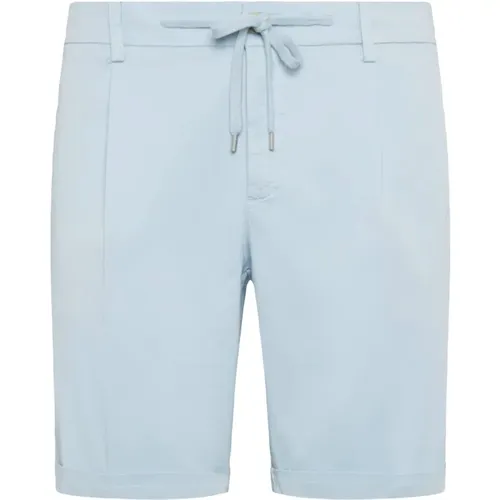 Stretch Baumwolle Sommer Bermuda Shorts , Herren, Größe: S - Boggi Milano - Modalova