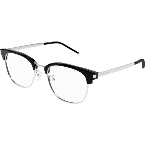 Schwarze Brillenfassungen SL 649/F - Saint Laurent - Modalova